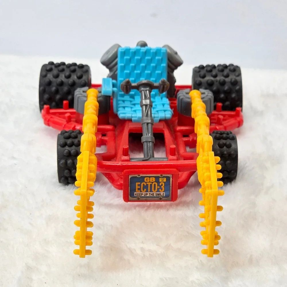 Vintage 1989 Kenner‎ Real Ghostbusters Ecto-3 Vehicle Red Yellow Toy Car